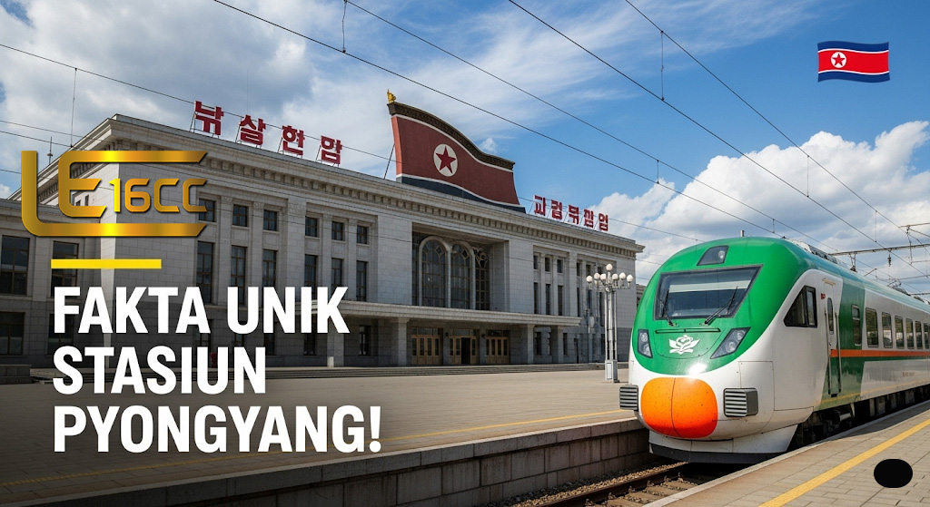 Fakta Unik Stasiun Kereta Api Pyongyang di Korea Utara
