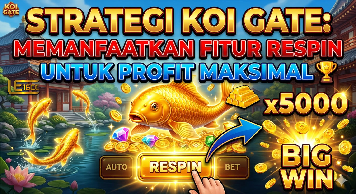 Strategi Koi Gate: Memanfaatkan Fitur Respin untuk Profit Maksimal